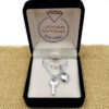 Collar Parejas Plata Fina 925 Corazon Llave Juvenil Unisex - Imagen 2
