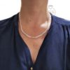 Cadena Grumet 50cm Plata Fina 925 Juvenil