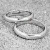 Argollas Matri Inglesas Piedra Plata Ley 980 Dax