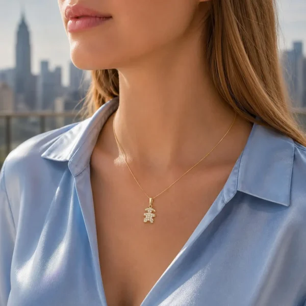 Collar Oro Amarillo Italiano 750 18k Hija Circones