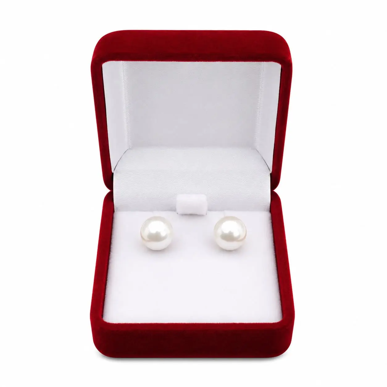 Aros Boda Perla Bolita Plata Fina 925 Mujer Clasica - Imagen 3