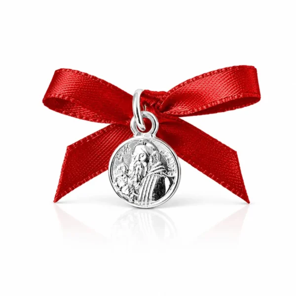 Medalla San Benito Bebe Plata Nacional 950 Nacimiento Niños